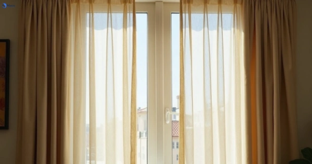 Dull dusty drapes in forest-hill-vic before professional cleaning
